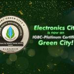 E-City achieves IGBC Platinum Rating
