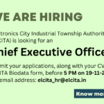 Opening for Chief Executive Officer