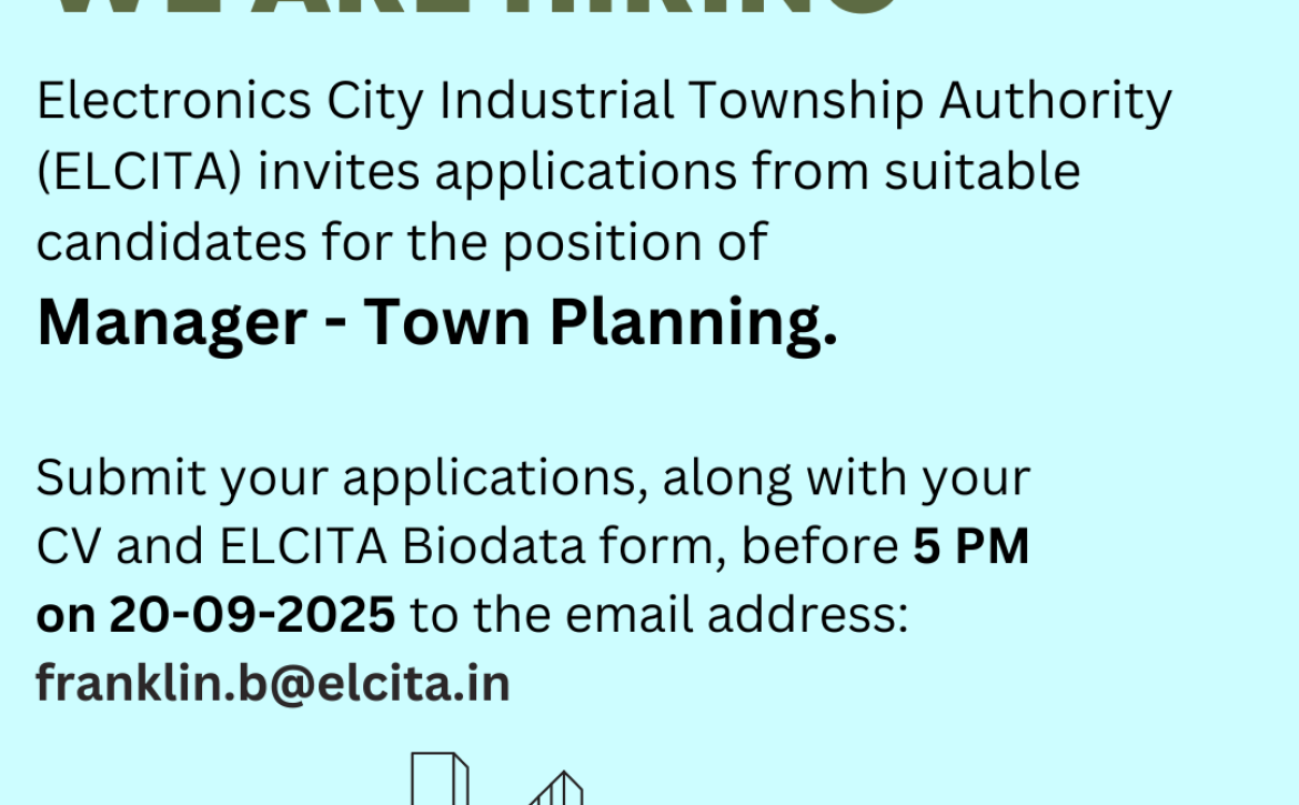 Manager – Town Planning